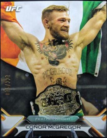 Conor McGregor 2016 Topps UFC Knockout Base #66 Silver