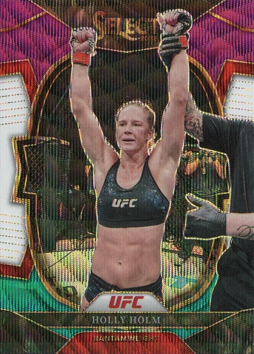 Holly Holm 2023 Panini Select UFC Concourse #44 Tri Color