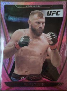 Donald Cerrone 2021 Panini Chronicles UFC Base Certified #133 Pink
