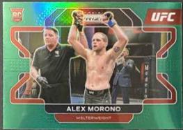 Alex Morono 2022 Panini Prizm UFC Base #25 Green