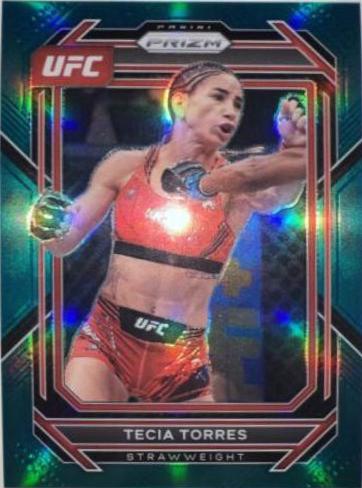 Tecia Pennington 2023 Panini Prizm UFC Base #128 Teal