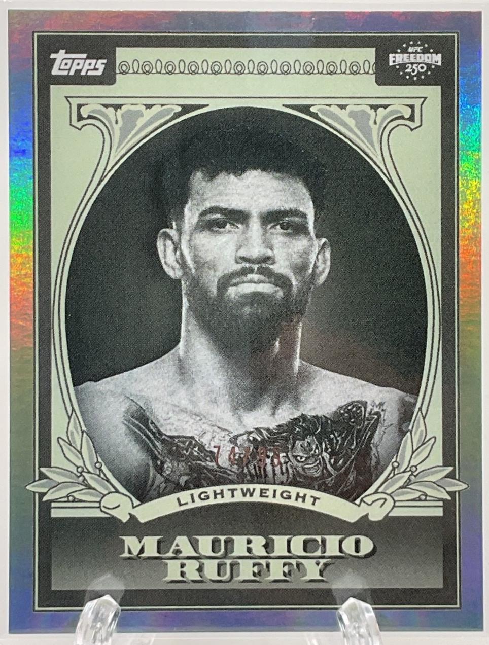 Mauricio Ruffy 2026 Topps UFC Freedom 250 UFC Dollar #UD-22 Green
