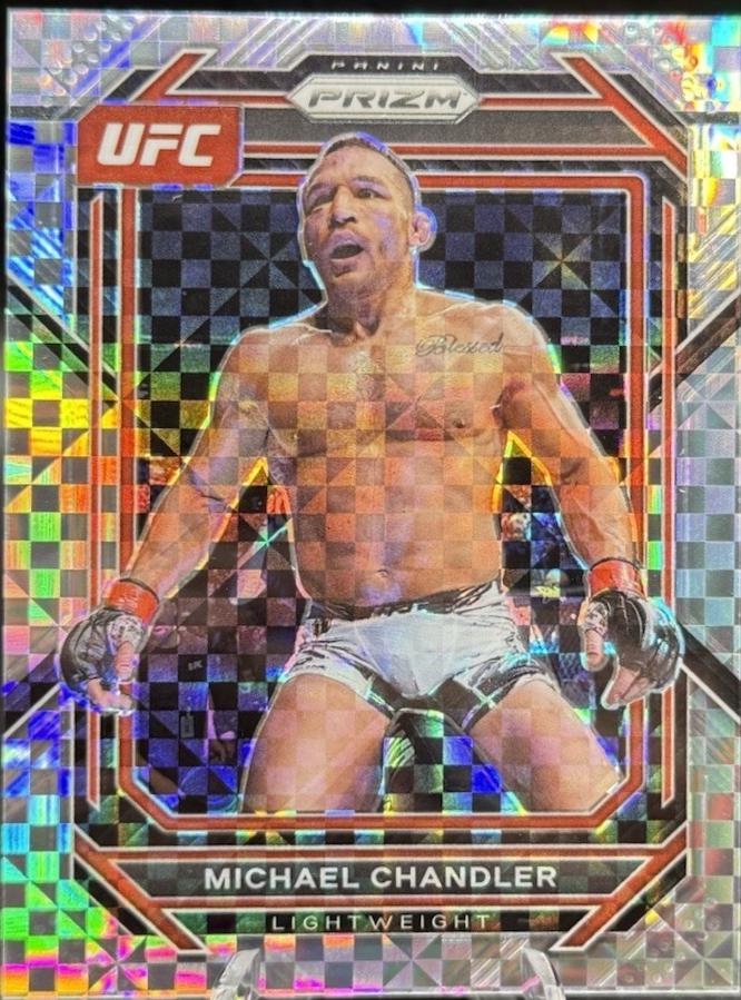 Michael Chandler 2023 Panini Prizm UFC Base #182 Lucky Envelopes