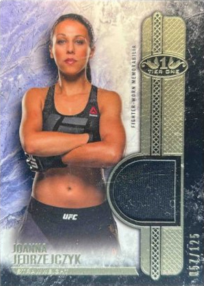 Joanna Jędrzejczyk 2017 Topps UFC Knockout Tier One Relics #T1R-JJ Green