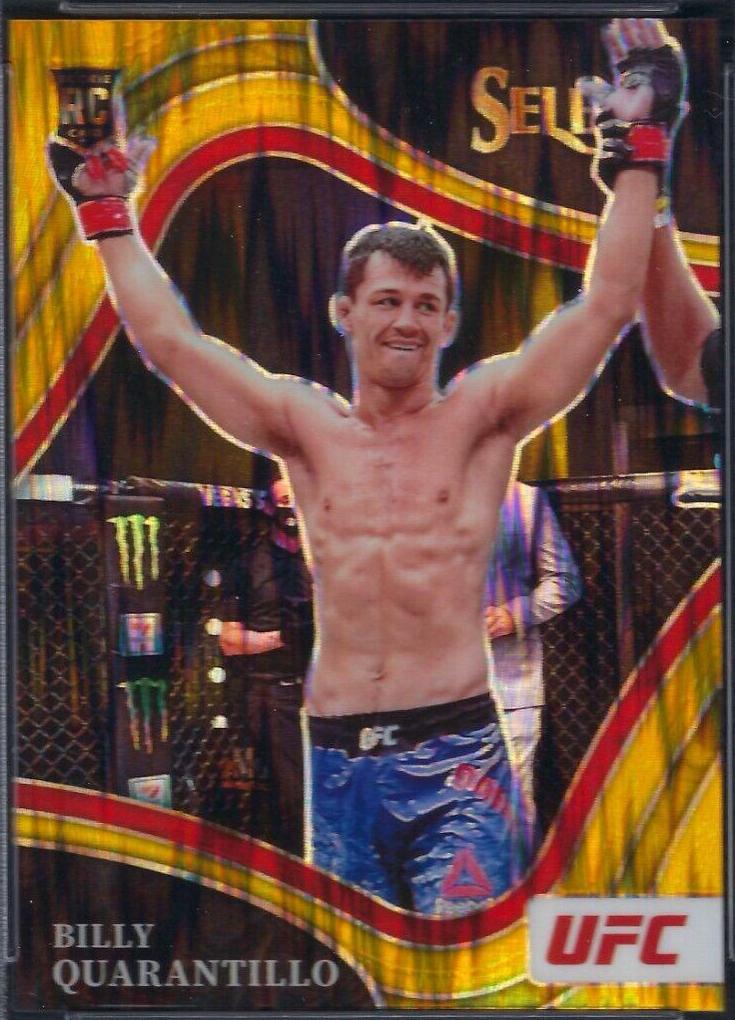 Billy Quarantillo 2022 Panini Select UFC Octagonside #202 Gold