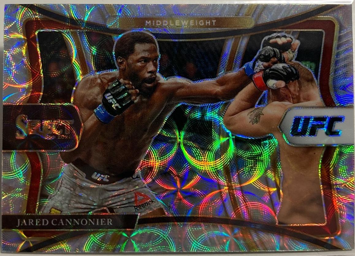 Jared Cannonier 2021 Panini Select UFC Premier Level #145 Scope