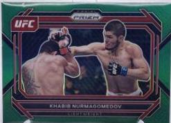 Khabib Nurmagomedov 2023 Panini Prizm UFC Base #45 Green