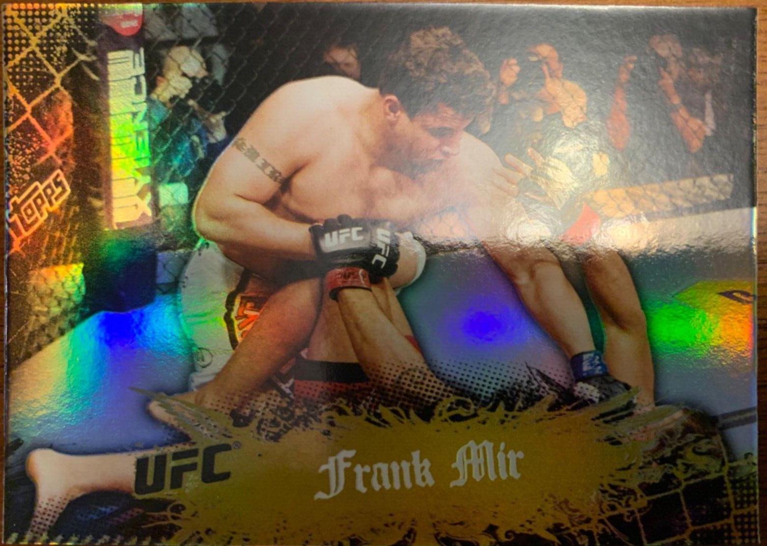 Frank Mir 2010 Topps UFC Main Event Base #18 Gold