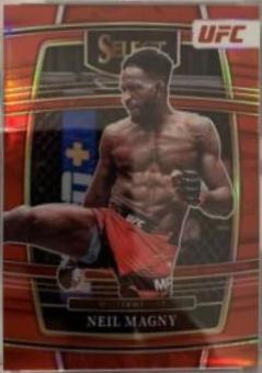 Neil Magny 2022 Panini Select UFC Concourse #86 Red