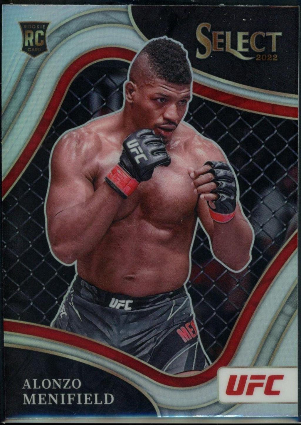 Alonzo Menifield 2022 Panini Select UFC Octagonside #290 Silver