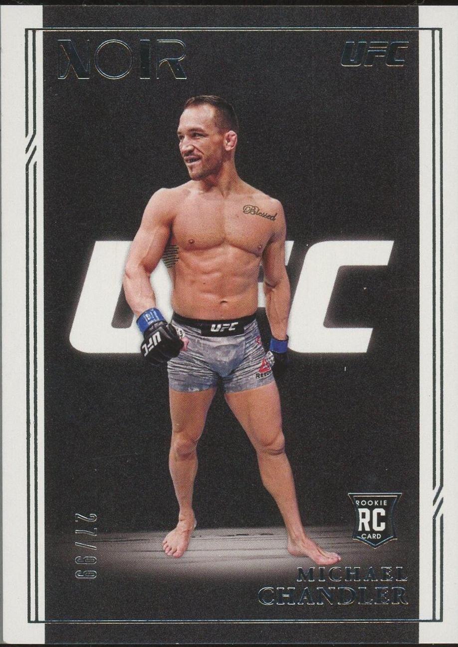 Michael Chandler 2021 Panini Chronicles UFC Base Noir #306 Gold