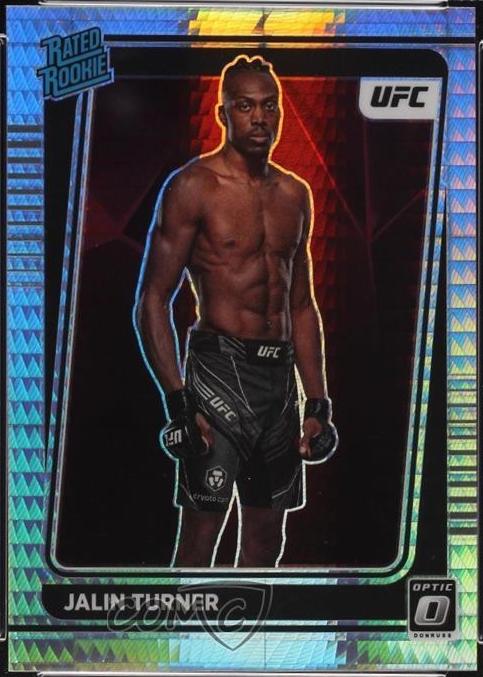 Jalin Turner 2022 Panini Donruss Optic UFC Base #114 Lucky Envelopes
