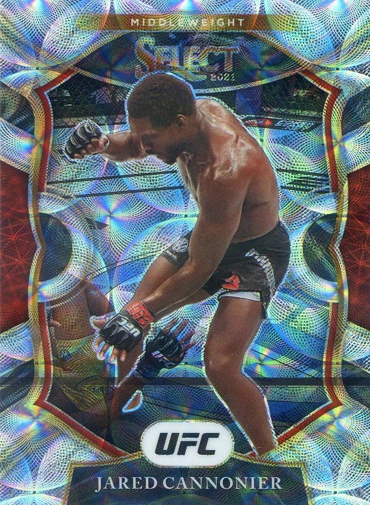 Jared Cannonier 2021 Panini Select UFC Concourse #15 Scope