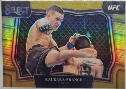 Kai Kara-France 2023 Panini Select UFC Octagonside #281 Gold