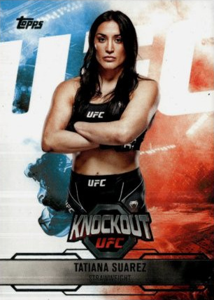 Tatiana Suarez 2025 Topps Knockout UFC Base #29 Emerald