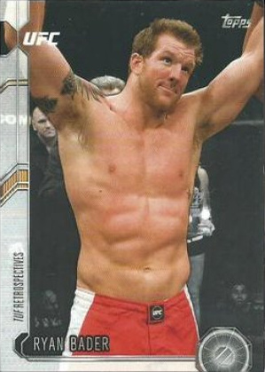 Ryan Bader 2015 Topps UFC Chronicles Base #78 Gold