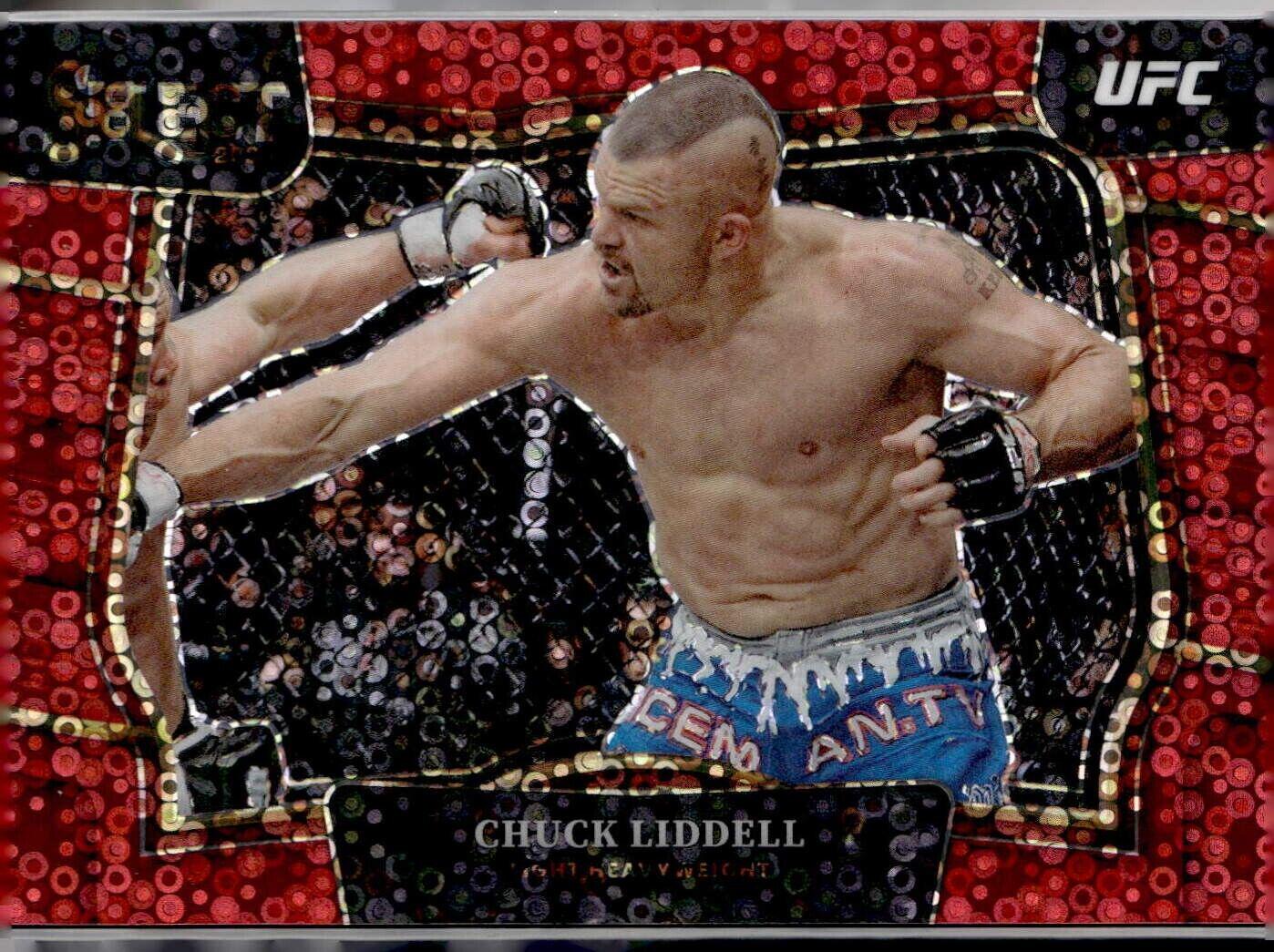 Chuck Liddell 2023 Panini Select UFC Octagonside #276 Red Disco
