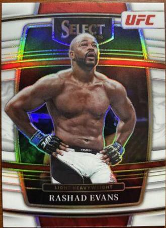 Rashad Evans 2022 Panini Select UFC Concourse #52 White