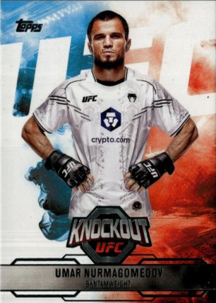 Umar Nurmagomedov 2025 Topps Knockout UFC Base #99 Lime Green