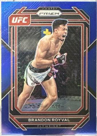 Brandon Royval 2023 Panini Prizm UFC Base #133 Blue