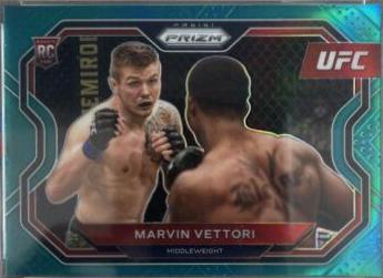 Marvin Vettori 2021 Panini Prizm UFC Base #143 Teal