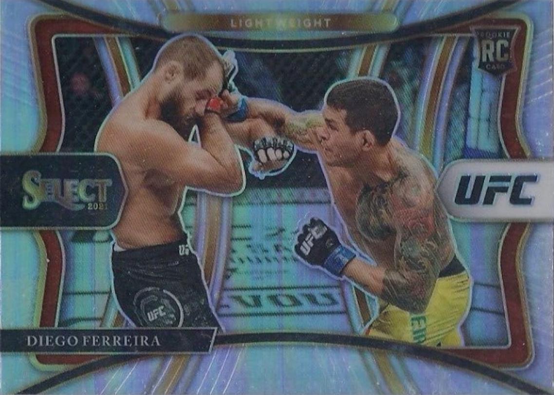 Diego Ferreira 2021 Panini Select UFC Premier Level #119 Silver
