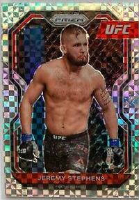 Jeremy Stephens 2021 Panini Prizm UFC Base #54 Lucky Envelopes