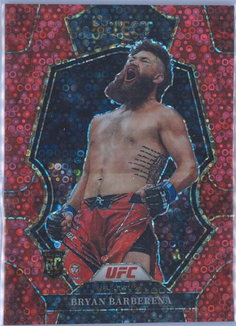 Bryan Barberena 2023 Panini Select UFC Premier Level #140 Red Disco