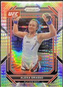 Alexa Grasso 2023 Panini Prizm UFC Base #121 Hyper
