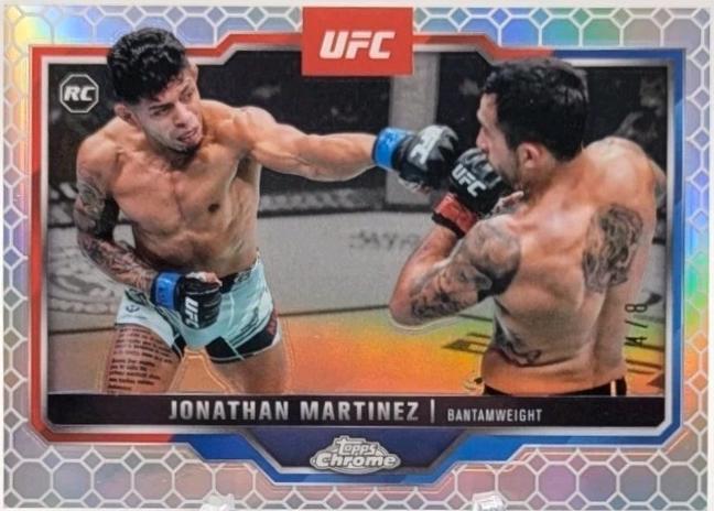 Jonathan Martinez 2025 Topps Chrome UFC Base #80 OctaFractor