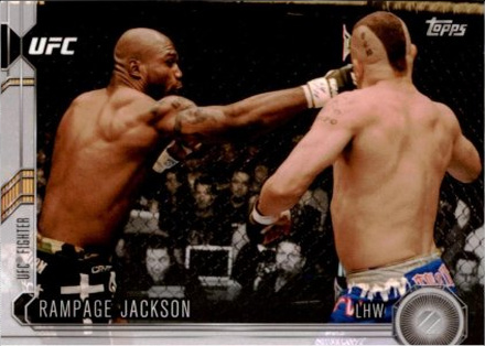 Quinton Jackson 2015 Topps UFC Chronicles Base #41 Sepia