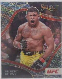 Gilbert Burns 2022 Panini Select UFC Octagonside #237 Elephant