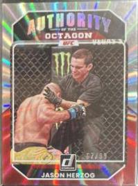 Jason Herzog 2023 Panini Donruss UFC Base #223 Laser