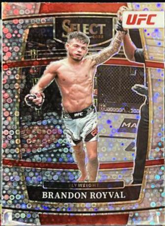 Brandon Royval 2022 Panini Select UFC Concourse #6 Disco