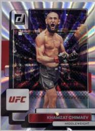 Khamzat Chimaev 2023 Panini Donruss UFC Base #174 Laser