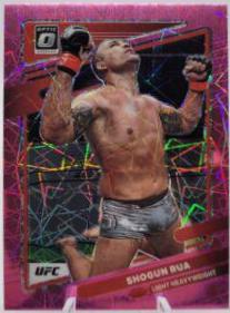 Mauricio Rua 2022 Panini Donruss Optic UFC Base #13 Pink Velocity
