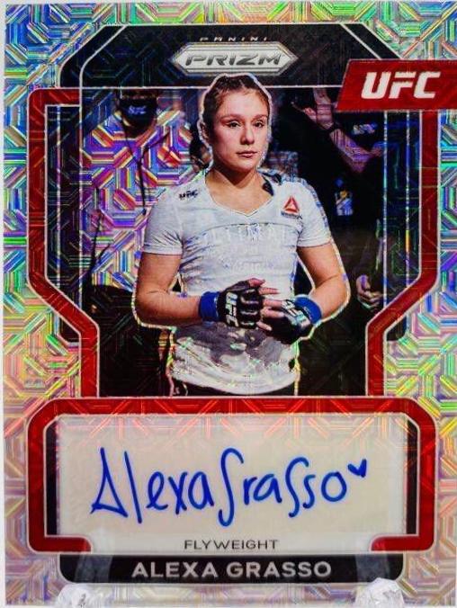 Alexa Grasso 2022 Panini Prizm UFC Signatures #35 Mojo