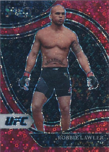 Robbie Lawler 2021 Panini Select UFC Octagonside #227 Red Disco