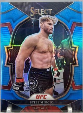 Stipe Miocic 2023 Panini Select UFC Concourse #43 Light Blue