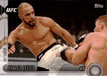 Thales Leites 2015 Topps UFC Chronicles Base #39 Gold