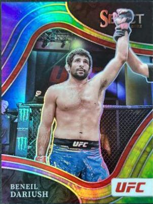 Beneil Dariush 2022 Panini Select UFC Mezzanine #346 Tie Dye