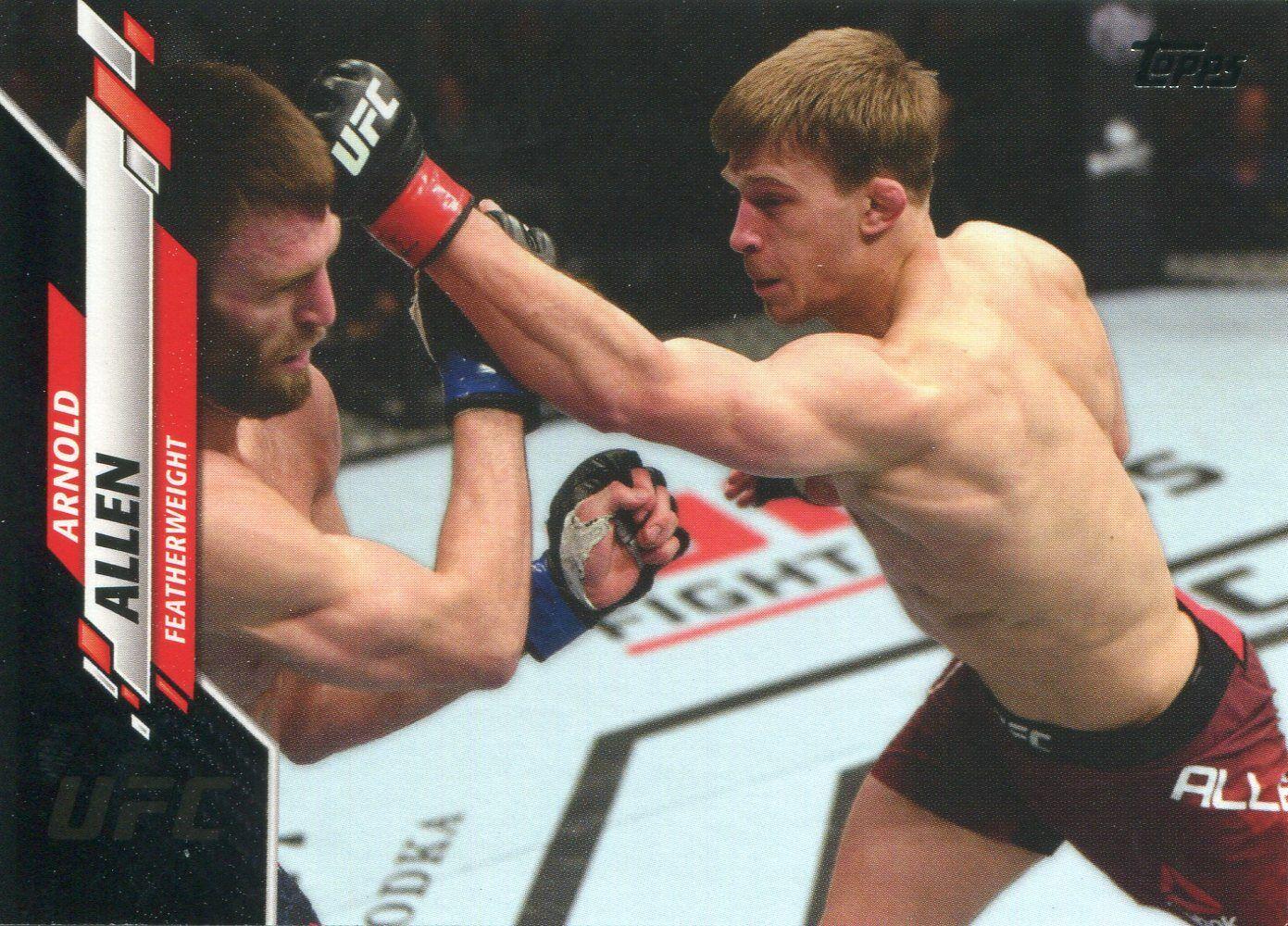 Arnold Allen 2020 Topps UFC Base #13 Black