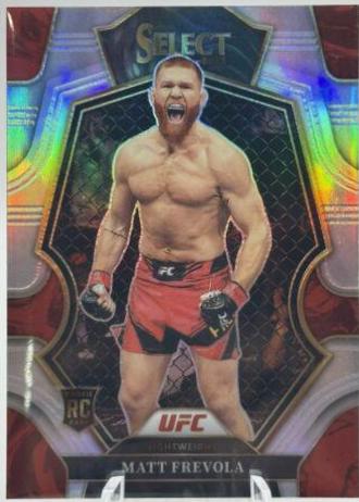 Matt Frevola 2023 Panini Select UFC Premier Level #107 Silver