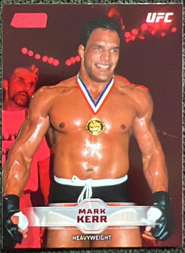Mark Kerr 2026 Topps Stadium Club UFC Base #68 Lime Green