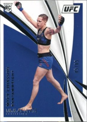 Macy Chiasson 2021 Panini Immaculate UFC Base #84 Platinum