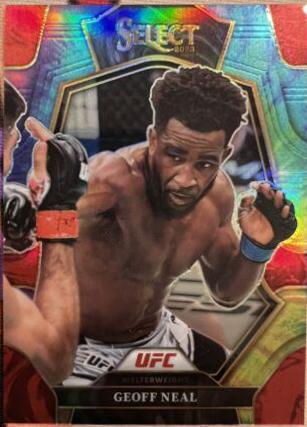 Geoff Neal 2023 Panini Select UFC Premier Level #162 Tie Dye