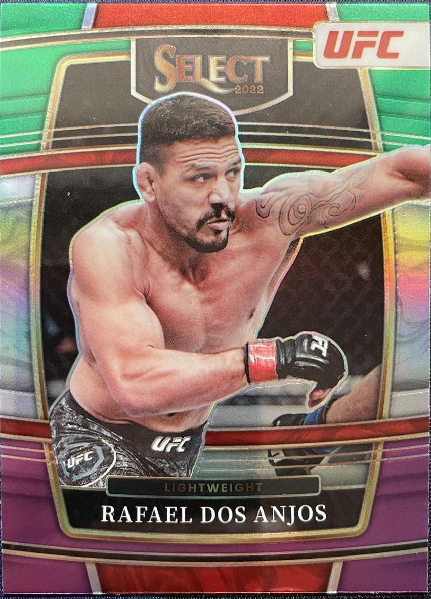 Rafael Dos Anjos 2022 Panini Select UFC Concourse #56 Tri Color