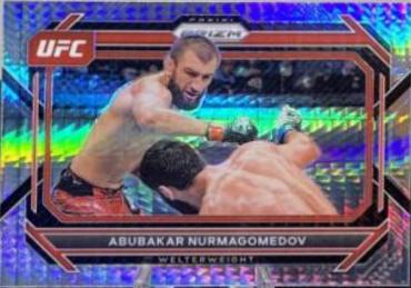 Abubakar Nurmagomedov 2023 Panini Prizm UFC Base #33 Hyper