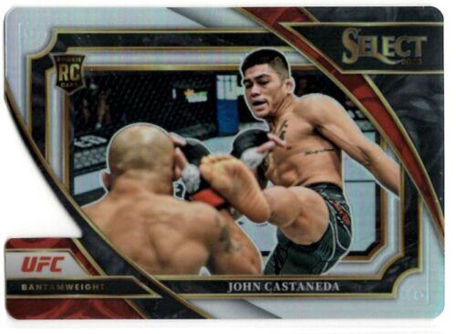 John Castaneda 2023 Panini Select UFC Mezzanine #315 Silver Die Cut