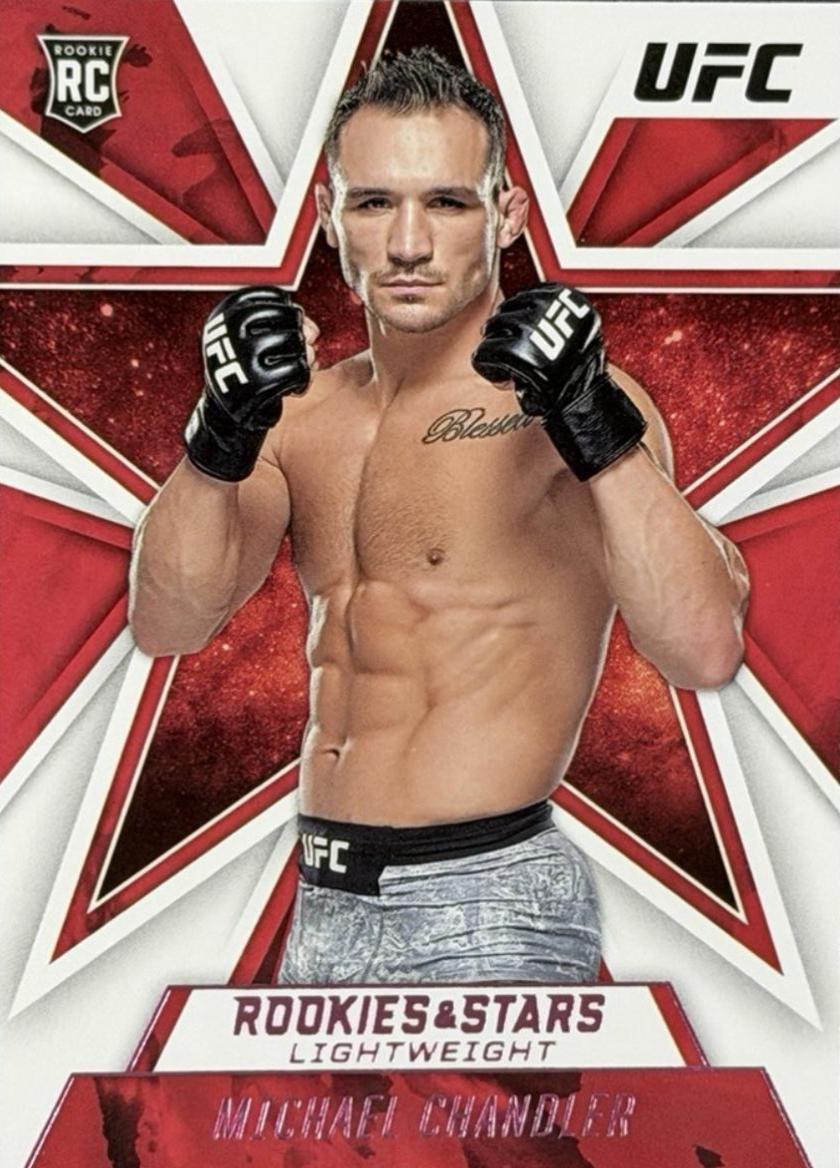 Michael Chandler 2021 Panini Chronicles UFC Base Rookies and Stars #83 Pink